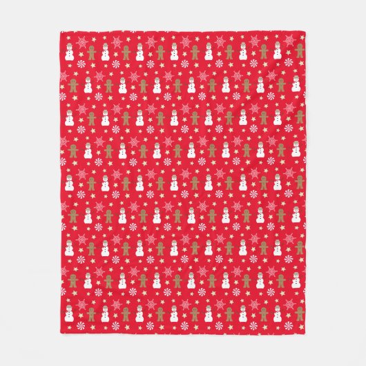 Couverture Polaire Fun and Fun Christmas (Devant)