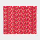 Couverture Polaire Fun and Fun Christmas (Devant (Horizontal))