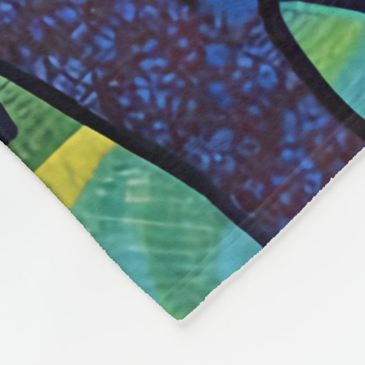 Couverture Polaire Fun Baby Elephant - Quilt Like Design (Coin)