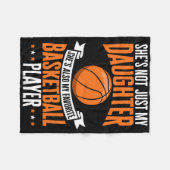 Couverture Polaire Fun Bysketbyll Parent She's My Favorite Bysketbyll (Devant (Horizontal))