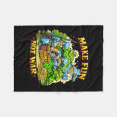 Couverture Polaire Fun Civil War Gift  (Devant (Horizontal))