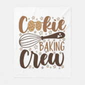 Couverture Polaire Fun Cookie Baking Creative (Devant)