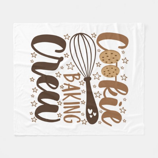 Couverture Polaire Fun Cookie Baking Creative (Devant (Horizontal))