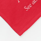 Couverture Polaire Fun Cool de définition Fun Red (Coin)