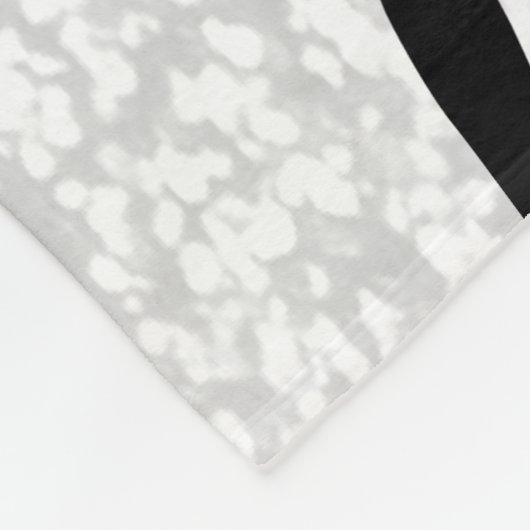 Couverture Polaire Fun Dance Team Noir, Blanc et Rose Rose Fleece B (Coin)