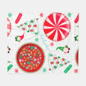 Couverture Polaire Fun de vacances (Devant (Horizontal))