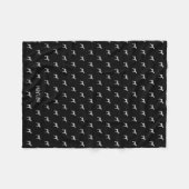 Couverture Polaire Fun Dogs Dalmatien Motif Personnalisé (Devant (Horizontal))