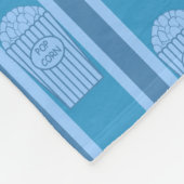 Couverture Polaire Fun et Fancy Blue Popcorn (Coin)