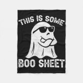 Couverture Polaire Fun Halloween Boo Ghost Costume C'Est Un Boo S (Devant)