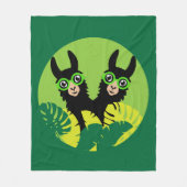 Couverture Polaire Fun Llama Alpaca Maison Et Vie (Devant)