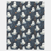 Couverture Polaire Fun Midnight Ghosts (Devant)