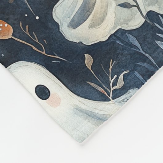 Couverture Polaire Fun Midnight Ghosts (Coin)