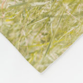 Couverture Polaire Fun Modern Animaux Photo Monogramme personnalisé (Coin)