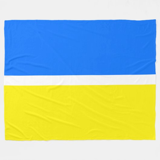 Couverture Polaire Fun Moderne Nautique Bleu Bleu Jaune Clé Couleur B (Devant (Horizontal))