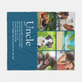 Couverture Polaire Funcle Oncle Définition Fun Blue 6 Photo (Devant (Horizontal))