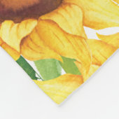 Couverture Polaire Funérailles De Tournesol En Mémoire Amoureuse (Coin)
