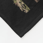 Couverture Polaire Funky Brook Trout American Flag Fishing M (Coin)