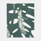 Couverture Polaire Funky Pale Green Plante de fromage suisse (Devant)