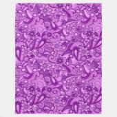 Couverture Polaire Funky Purple Pucci (Devant)