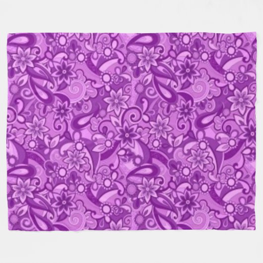 Couverture Polaire Funky Purple Pucci (Devant (Horizontal))