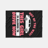 Couverture Polaire Funny 16th Birthday Driving Quote For A New Licens (Devant (Horizontal))