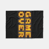 Couverture Polaire Funny 1980s Retro Video Game Arcade Nostalgia Game (Devant (Horizontal))