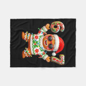 Couverture Polaire Funny 67 Gingerbread Six Seven Ice Cream Drip Chri (Devant (Horizontal))