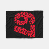 Couverture Polaire Funny 67 Meme 6 7 Gen Alpha Slang For Valentine’s  (Devant (Horizontal))