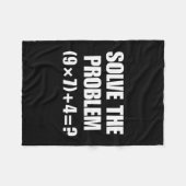 Couverture Polaire Funny 67 Meme Pemdas Elementary Math Teacher Brain (Devant (Horizontal))