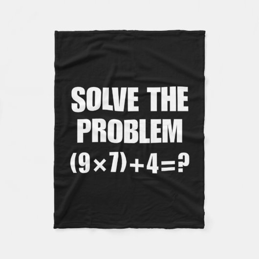 Couverture Polaire Funny 67 Meme Pemdas Elementary Math Teacher Brain (Devant)