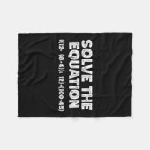 Couverture Polaire Funny 67 Meme Pemdas Elementary Math Teacher Brain (Devant (Horizontal))