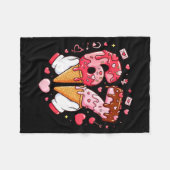 Couverture Polaire Funny 67 Meme Six Seven Ice Cream Matching Couples (Devant (Horizontal))