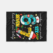 Couverture Polaire Funny 67 School Nurse Christmas Six Seven School N (Devant (Horizontal))