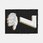 Couverture Polaire Funny 67 Six Seven Meme Couple Matching Halloween (Devant (Horizontal))