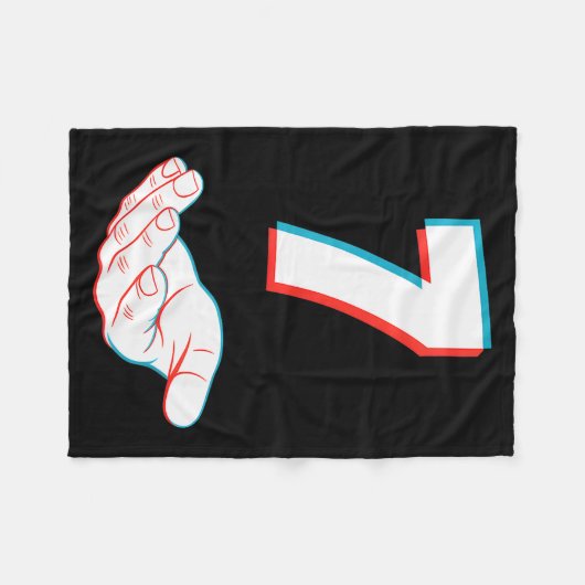 Couverture Polaire Funny 67 Six Seven Meme Couple Matching Halloween (Devant (Horizontal))