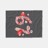 Couverture Polaire Funny 67 Six Seven Meme Valentines Day Gen Alpha S (Devant (Horizontal))