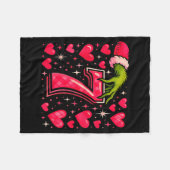 Couverture Polaire Funny 67 Valentine Meme Couple Matching Love  (Devant (Horizontal))