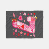 Couverture Polaire Funny 67 Valentine Meme Couple Matching Love  (Devant (Horizontal))