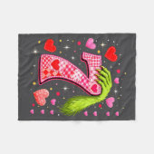 Couverture Polaire Funny 67 Valentine Meme Couple Matching Love  (Devant (Horizontal))