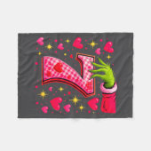 Couverture Polaire Funny 67 Valentine Meme Couple Matching Love  (Devant (Horizontal))