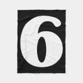 Couverture Polaire Funny 6 7 Matching Halloween Lazy Costume 67 Meme (Devant)