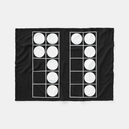 Couverture Polaire Funny 6 7 Number Math Teachers Students Six Seven  (Devant (Horizontal))