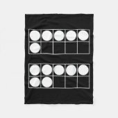 Couverture Polaire Funny 6 7 Number Math Teachers Students Six Seven  (Devant)