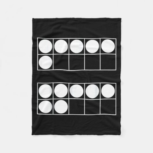 Couverture Polaire Funny 6 7 Number Math Teachers Students Six Seven (Devant)