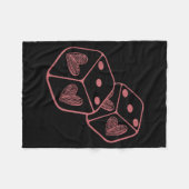 Couverture Polaire Funny 6 7 Valentine Couples Matching Love Heart Pl (Devant (Horizontal))