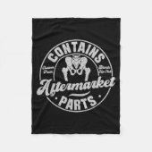 Couverture Polaire Funny After Hip Surgery Recovery Bionic Hip Replac (Devant)