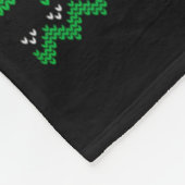 Couverture Polaire Funny Alien Ufo Santa Sleigh Ugly Christmas Sweate (Coin)