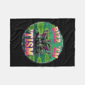 Couverture Polaire Funny Autism Rizz Em With The Tism Frog Meme Autis (Devant (Horizontal))