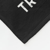 Couverture Polaire Funny Baker Trust The Process Baking Motivation (Coin)