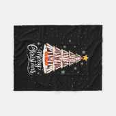 Couverture Polaire Funny Baseball Bats Christmas Tree Lights Xmas For (Devant (Horizontal))